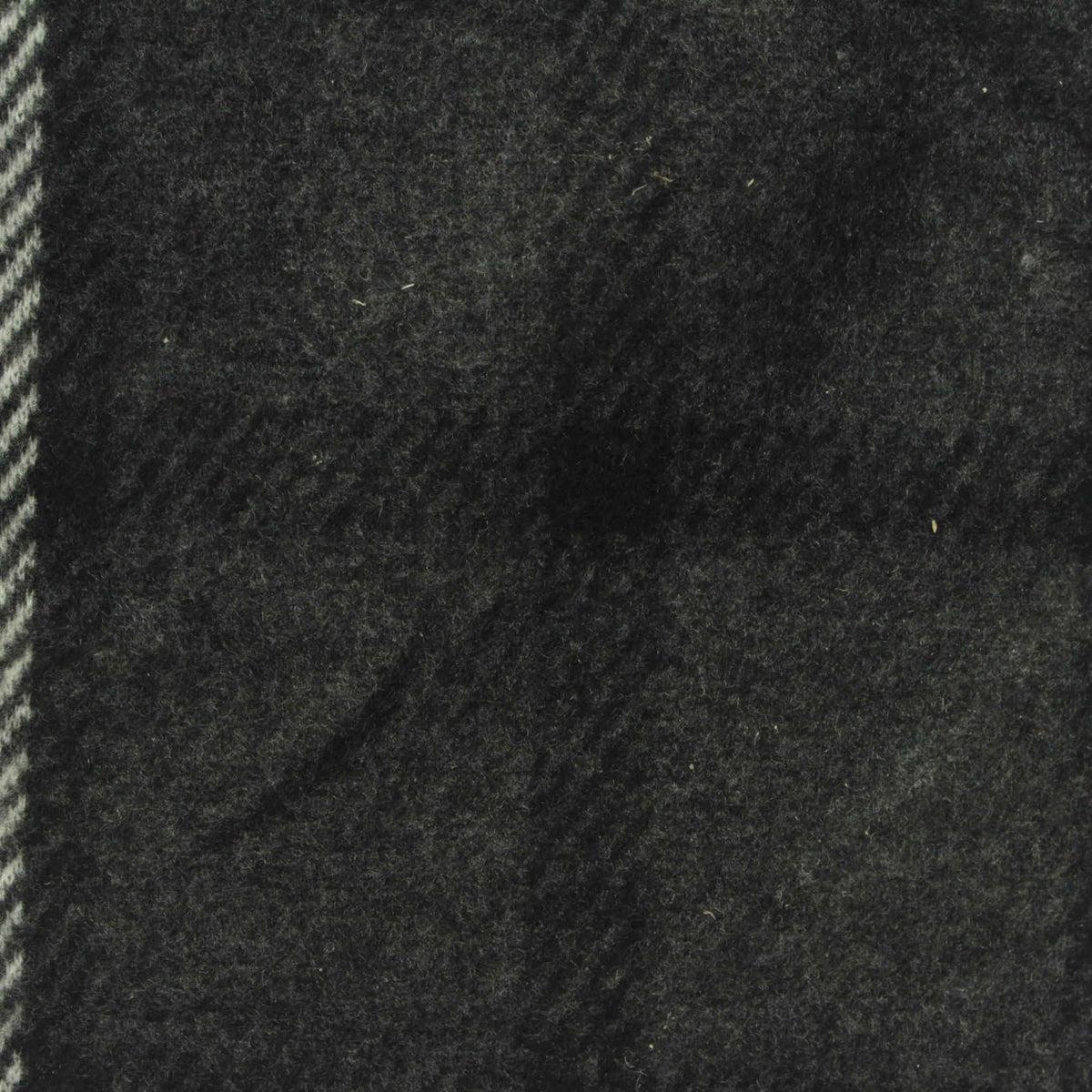 White Stripe Interlock Knit, Poly-Viscose