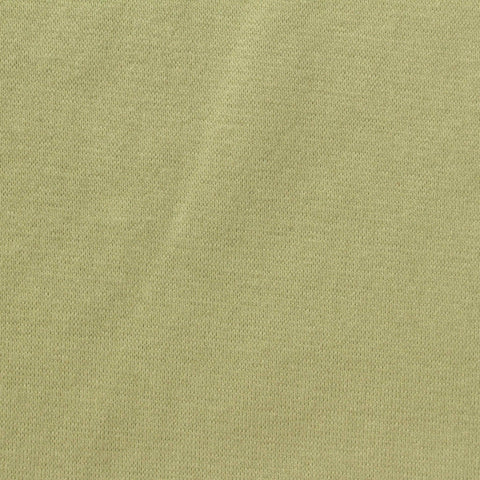 Cotton Stretch Rib Knit Fabric, 246 gsm, 188 cm — Khaki