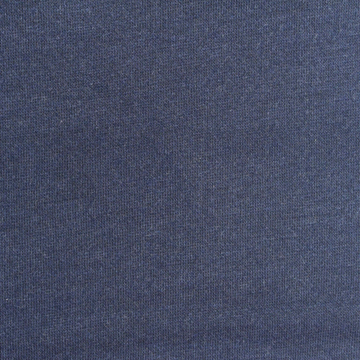 Blue-Grey Heathered-Marl Scuba Knit, Poly-Cotton