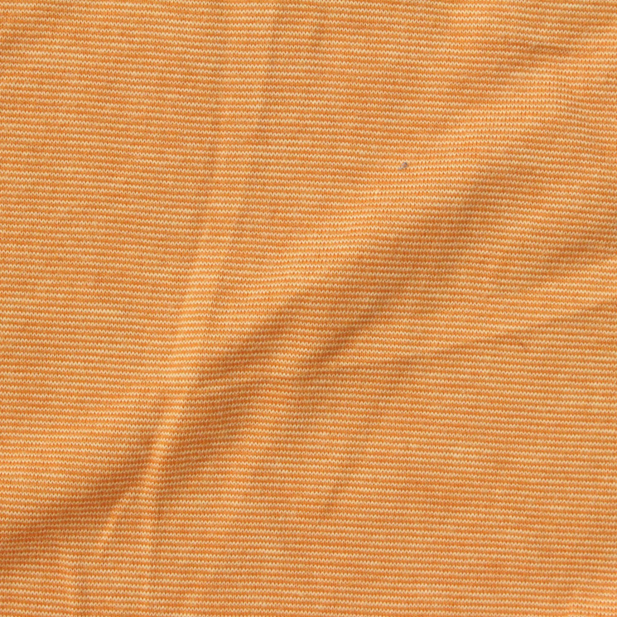 Striped Cotton Polyester Jersey Knit Fabric, 150 gsm, 164 cm — Orange