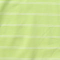 Lime Horizontal-Stripe Jersey Knit, Polyester