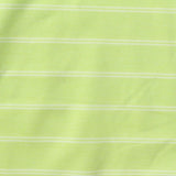 Lime Horizontal-Stripe Jersey Knit, Polyester