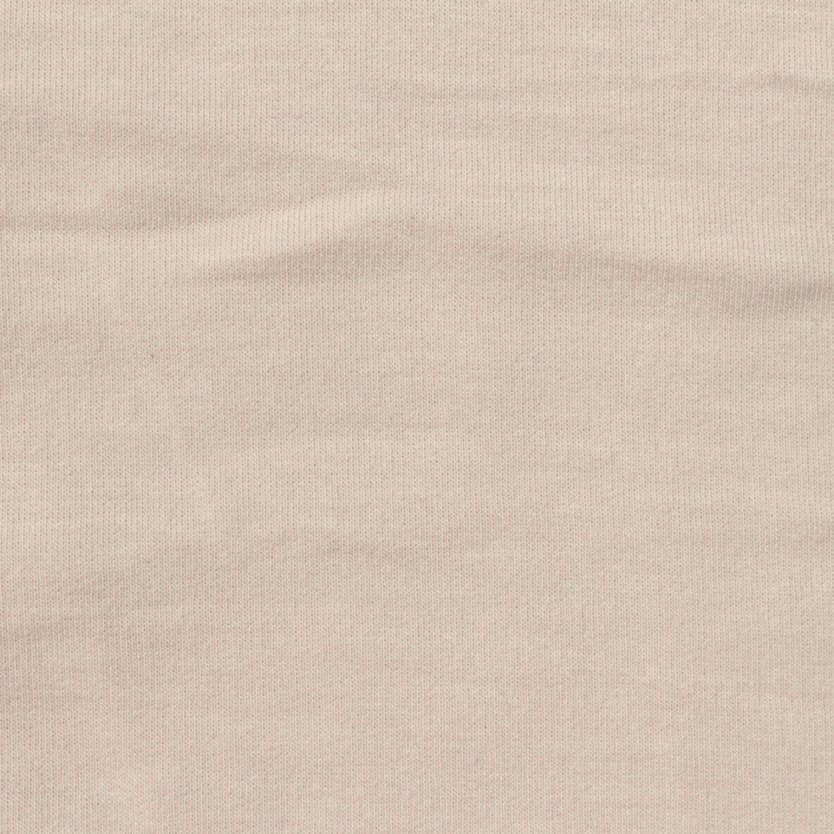 Brushed Polyester Viscose Stretch French Terry Fabric, 260 gsm, 166 cm — Beige