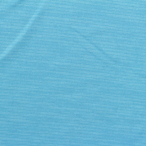 Light Blue Marl Jersey Knit, Polyester, 165 gsm