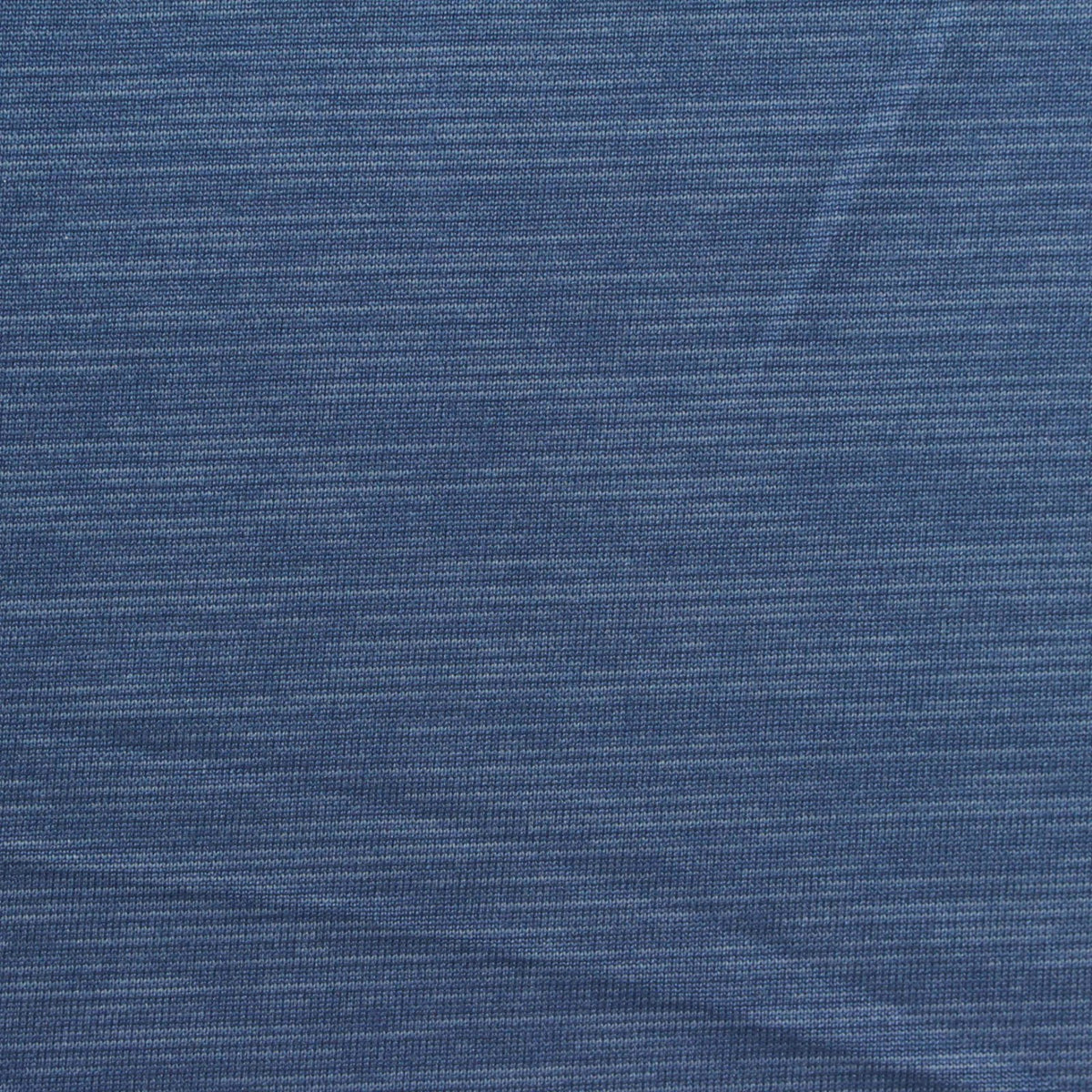 Blue Marl Jersey Knit, Polyester, 151 gsm