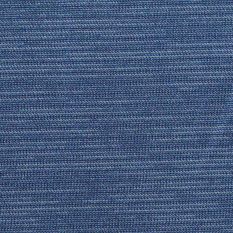Blue Marl Jersey Knit, Polyester, 151 gsm