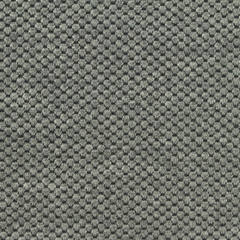Grey Textured Interlock Knit, Polyester