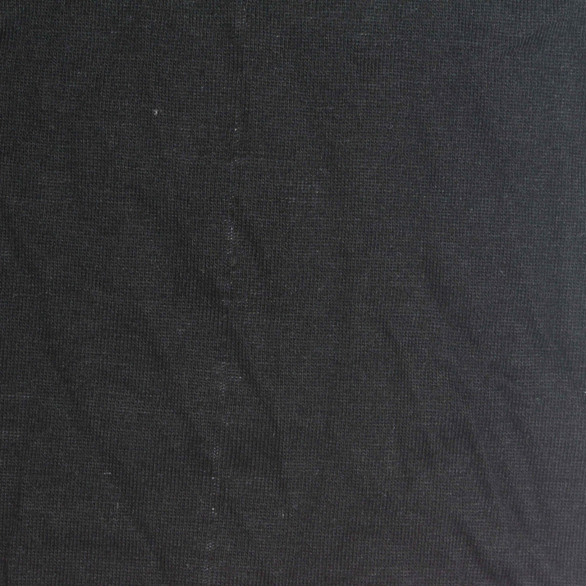 Polyester Cotton Jersey Knit Fabric, 150 gsm, 180 cm — Black