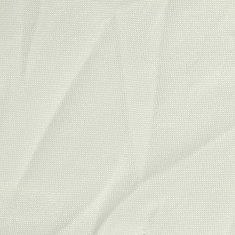 Polyester Stretch French Terry Fabric, 210 gsm, 160 cm — White