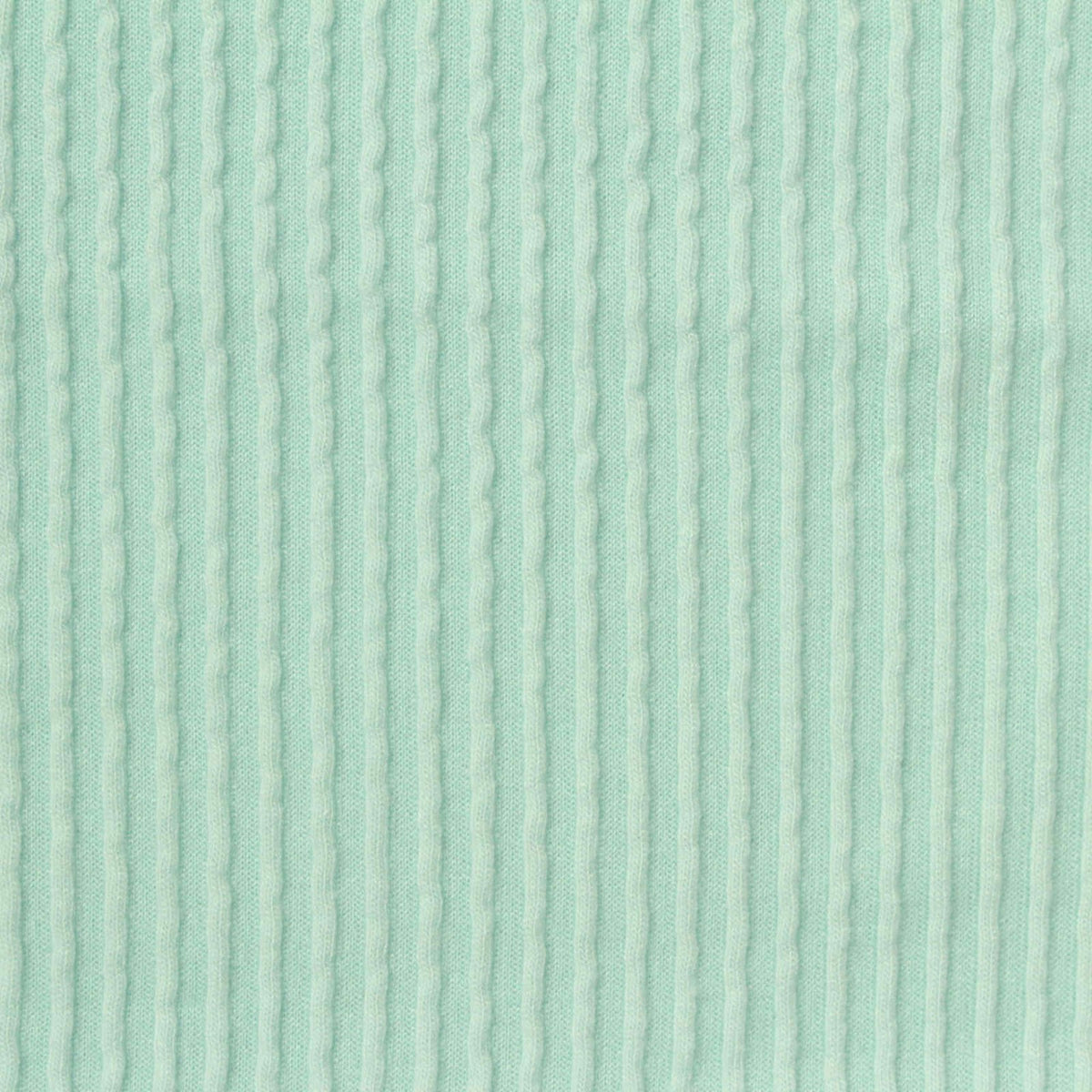 Jacquard Polyester Viscose Stretch Jersey Knit Fabric, 220 gsm, 150 cm — Green