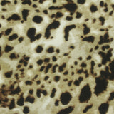 Dark Brown Leopard Lace, Polyester