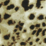 Dark Brown Leopard Lace, Polyester — texture