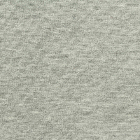 Grey Marl French Terry, Cotton-Poly, 220 gsm