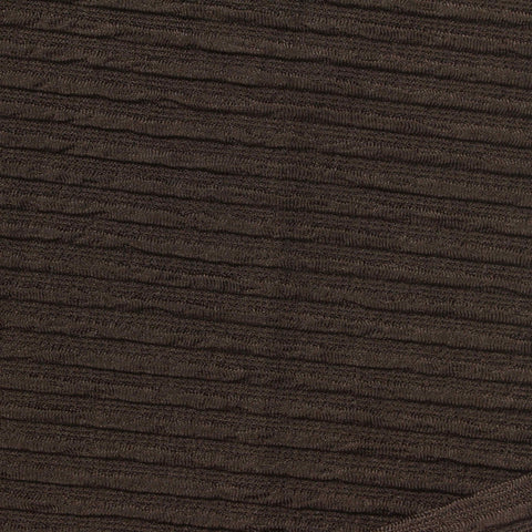 Polyester Stretch Knit Fabric, 220 gsm, 160 cm — Brown