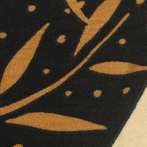 Tan Leaves Woven, Polyester