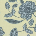 Blue Floral Woven, Polyester, 175 gsm