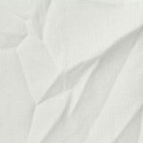 100% Polyester Linen-Look Fabric, 170 gsm, 152 cm — White