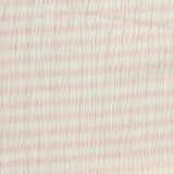 Pink Horizontal-Stripe Crepe, Polyester