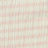 Pink Horizontal-Stripe Crepe, Polyester — texture