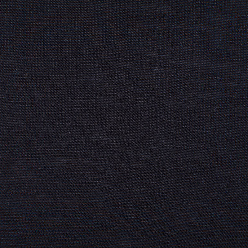 Navy Marl Jersey Knit, Poly-Viscose, 125 gsm