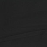 Brushed Nylon Stretch Woven Fabric, 240 gsm, 140 cm — Black
