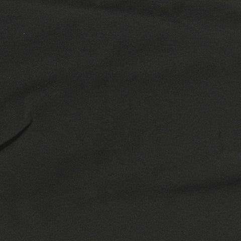 Polyester Stretch Woven Fabric, 110 gsm, 149 cm — Black