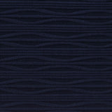 Navy Horizontal-Line Jersey Knit, Polyester
