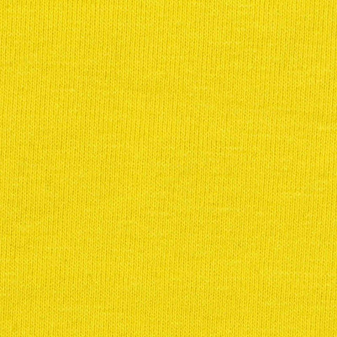 Jersey Knit Fabric, 380 gsm, 151 cm — Yellow