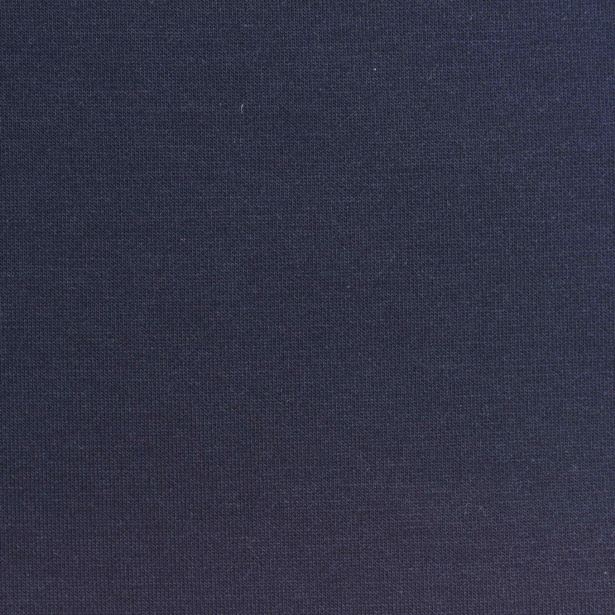 Polyester Cotton Stretch Scuba Knit Fabric, 320 gsm, 160 cm — Navy