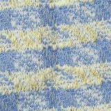 Light Blue Stripes Bouclé, Poly-Cotton — texture