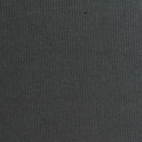 Cotton Stretch Rib Knit Fabric, 195 gsm, 130 cm — Grey