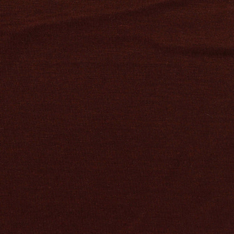 Cotton Linen Jersey Knit Fabric, 150 gsm, 150 cm — Brown