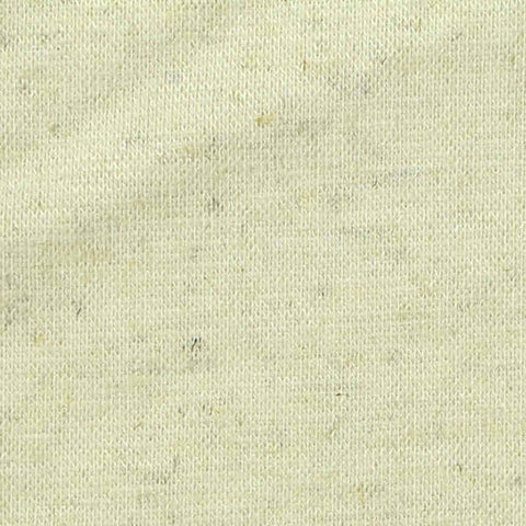 Light Yellow Marl Rib Knit, Tencel Lyocell-Linen, 304 gsm