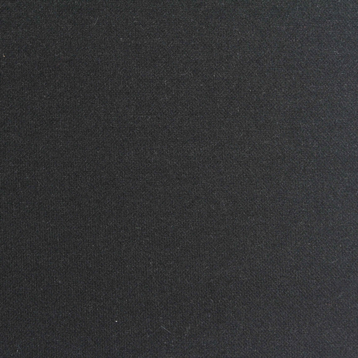 Nylon Viscose Stretch Ponte Knit Fabric, 280 gsm, 160 cm — Black