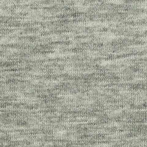 Heather Grey Marl Scuba Knit, Poly-Viscose, 280 gsm