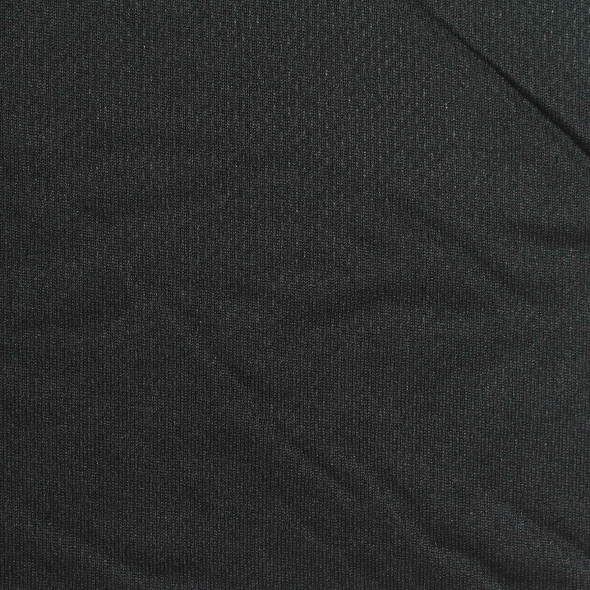100% Polyester Birdseye Knit Fabric, 200 gsm, 160 cm — Black