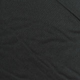 100% Polyester Birdseye Knit Fabric, 200 gsm, 160 cm — Black