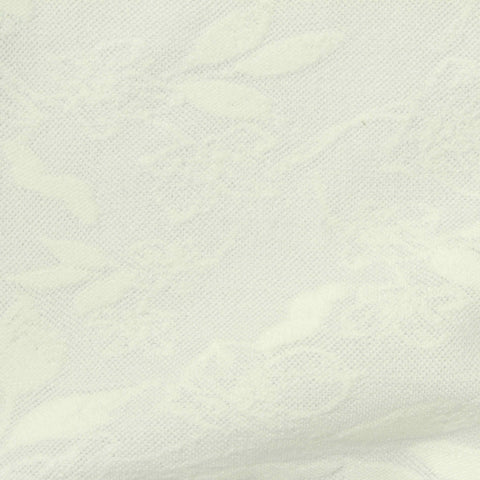Cream Tone-on-Tone Floral Jacquard, Polyester, 180 gsm, 160 cm, ref EF-272194