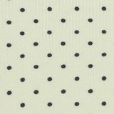Black Dots Jersey Knit — texture