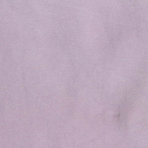 Cotton Stretch Rib Knit Fabric, 250 gsm, 175 cm — Purple