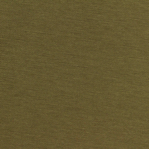 Ponte Knit Fabric, 280 gsm, 155 cm — Khaki