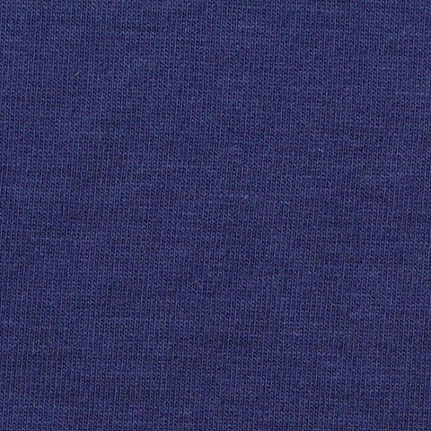 Cotton Modal Stretch Jersey Knit Fabric, 170 gsm, 165 cm — Navy