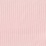 Brushed Polyester Stretch Rib Knit Fabric, 265 gsm, 145 cm — Pink