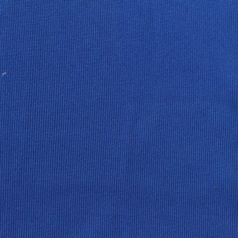 100% Polyester Rib Knit Fabric, 260 gsm, 160 cm — Blue