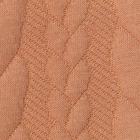 Jacquard Polyester Stretch Rib Knit Fabric, 280 gsm, 165 cm — Orange