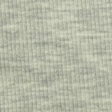 Light Grey Heathered-Marl Rib Knit, Cotton-Poly — texture