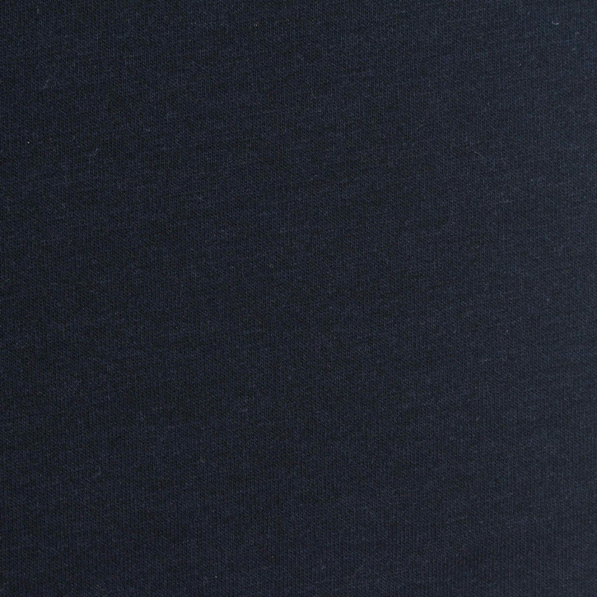 Polyester Viscose Stretch French Terry Fabric, 220 gsm, 160 cm — Navy
