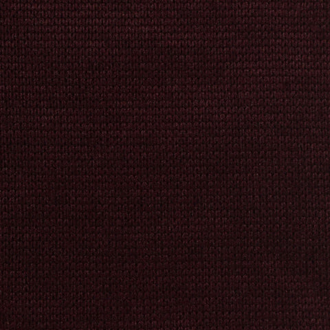Brushed 100% Polyester Chunky Knit Fabric, 280 gsm, 170 cm — Red