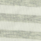 Light Grey Stripes Rib Knit, Cotton-Poly — texture