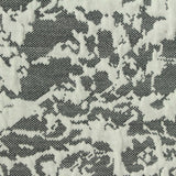 Black Abstract Interlock Knit, Poly-Viscose